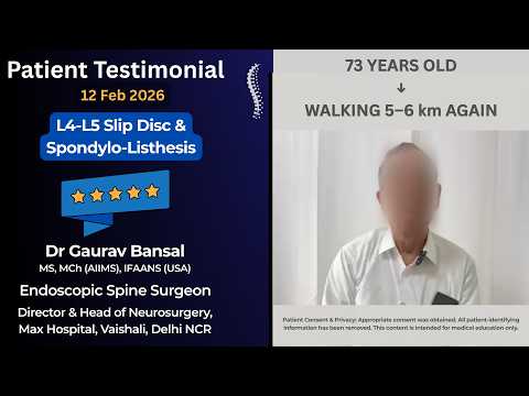 73-Year-Old Back to 5–6 km Walks After UBE-TLIF | Patient Recovery Story