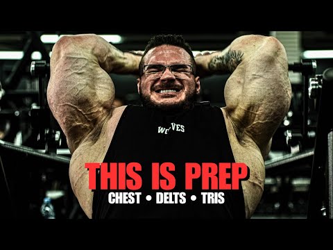 9 Weeks Out Arnold Classic Prep | Nick Walker Push Day Is NOT Normal 