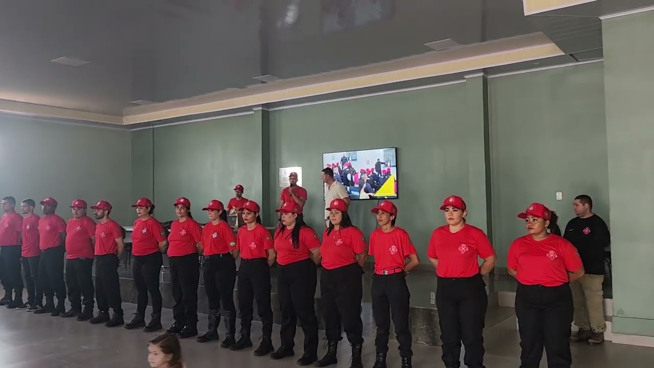 FORMATURA DO CURSO DE BOMBEIRO PROFISSIONAL CIVIL NA AEON