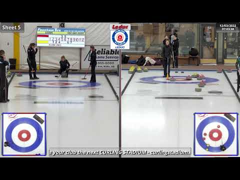 Lisa Parent vs. Trina Ball - Draw 5 - Curling Stadium Alberta Curling Series 5