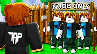 Download lagu I Snuck Into a NOOB ONLY TEAM in 99 Nights in the Forest! mp3