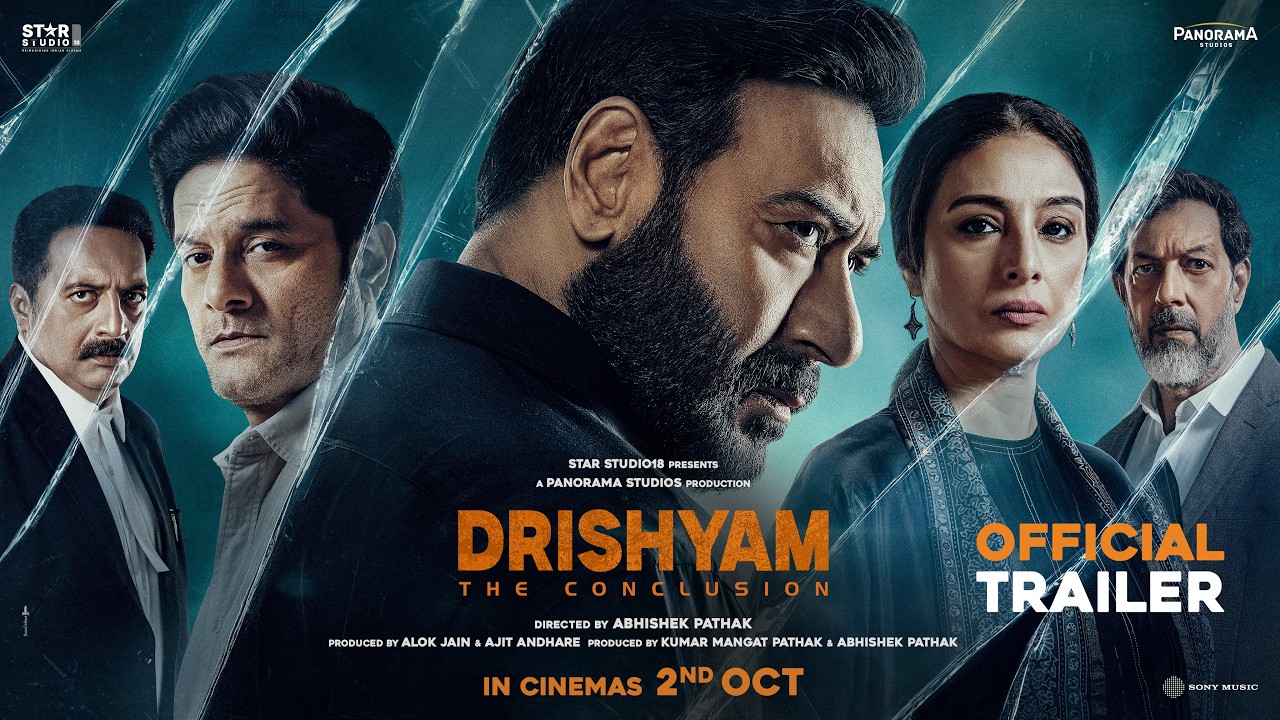 Drishyam: The Conclusion | Official Trailer | Ajay Devgn, Tabu, Jaideep | Abhishek Pathak | 2 Oct