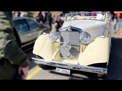 Albisgütli Classic Cars 2022 – das Oldtimer-Treffen in Zürich Schweiz (4K, 60 fps)
