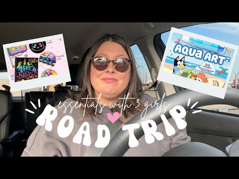 Road Trip Essentials With Kids | What To Pack For 3 Kids | 12+ Hour Road Trip | Tips & Tricks