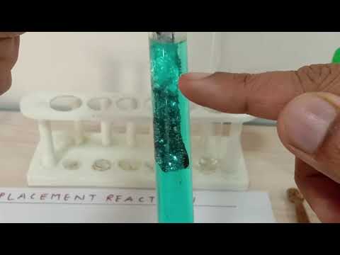 Reaction of Copper Chloride with Aluminum | Best Demonstration of Single Displacement reaction