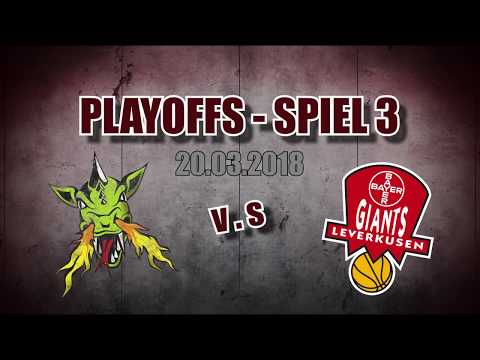 Playoffs – Spiel 3 | 20.03.2018 | Artland Dragons gegen Leverkusen Giants