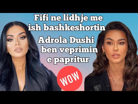 Fifi konfirmoi lidhjen me ish bashkeshortin e saj, Adrola Dushi ben reagimin qe nuk pritej...