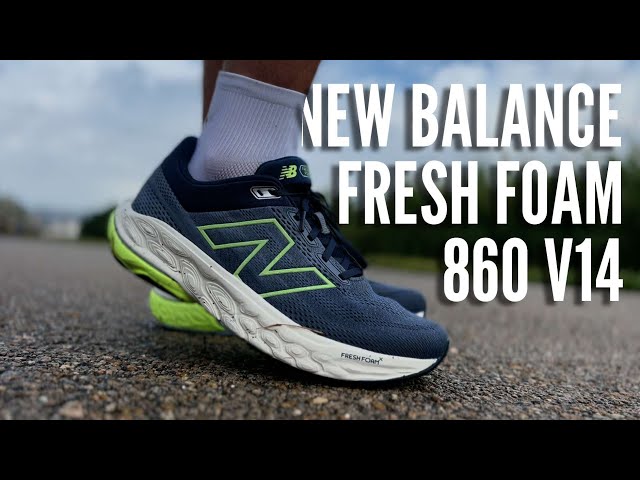 Vídeo relacionado con New Balance Fresh Foam X 860 V14 - Tenis de Correr para Mujer, Borgoña Lavado/borgoña monarca/Granito Rosa, 5.5 Wide