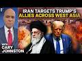 Iran US War Trump S West Asia Bases Targeted UAE Qatar On Alert Firstpost Live N18G