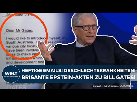 USA: Brisante Emails aus den Epstein-Files belasten Bill Gates! Tech-Guru hatte Geschlechtskrankheit