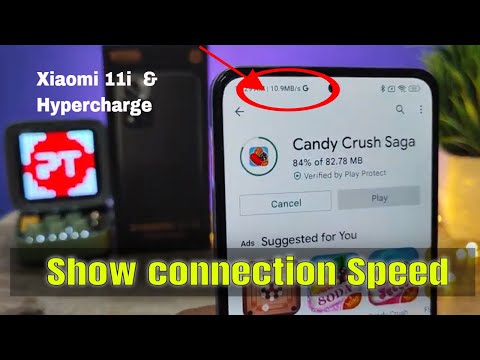 How to show Connection speed in Xiaomi 11i and Xiaomi 11i Hypercharge