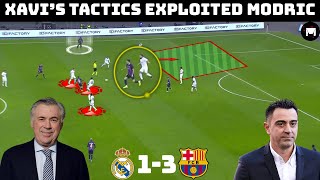 Tactical Analysis : Barcelona 3-1 Real Madrid | How Xavi Dominated  Ancelotti |