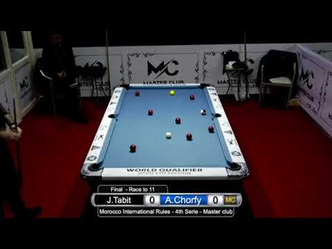Jaouad tabit vs chorfy final qualificatifs championnat du monde serie 4