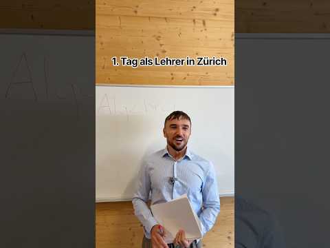 Der Lehrer ist komplett integriert 🤣🤝#comedy #humor #zurich