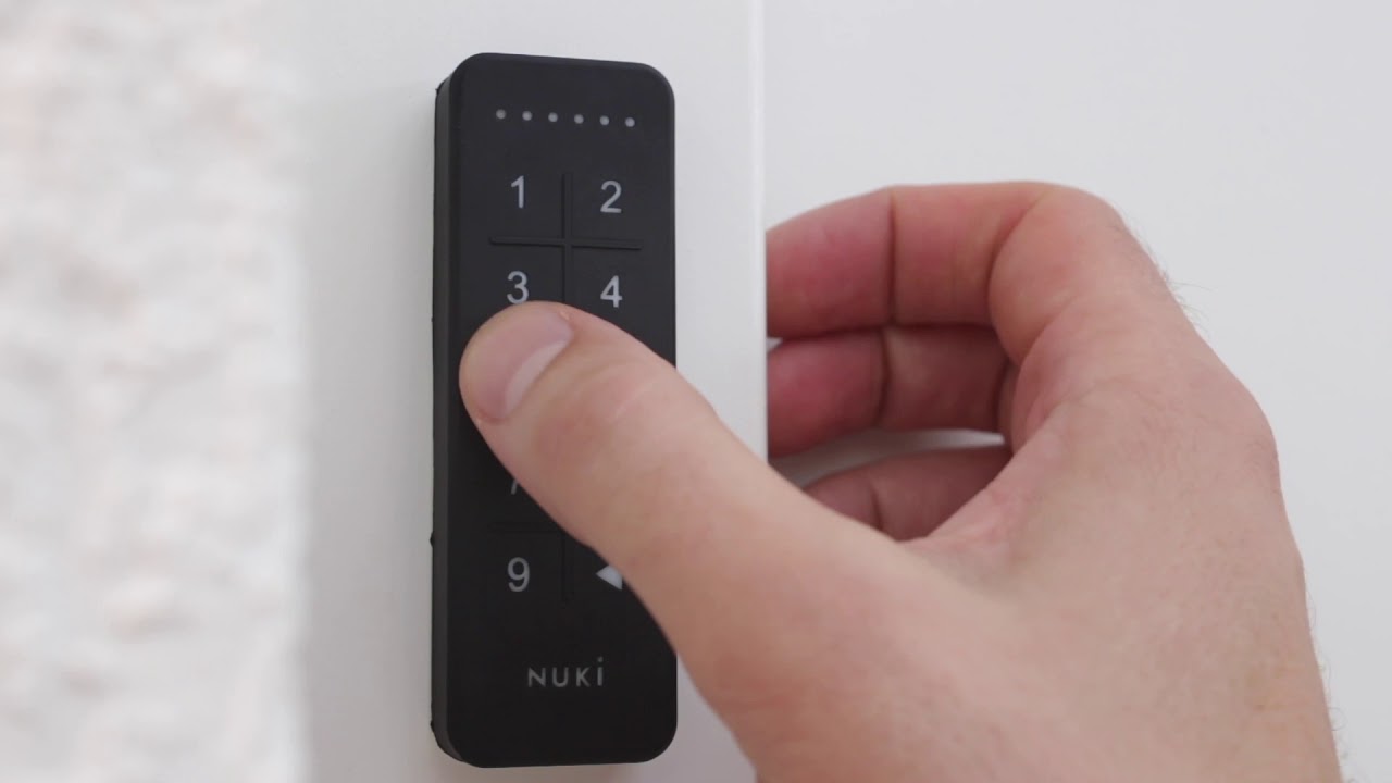 NUKI Nummernblock Keypad (1. Generation) Schwarz