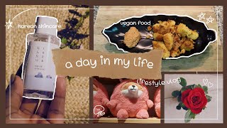 A day in my life: Korean Skincare, Miniso, Cooking Vegan food #adayinmylife #aestheticvlog