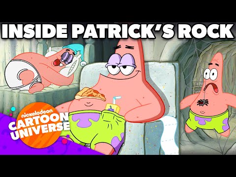 15 MINUTES Inside Patrick's Rock! 🌟 | SpongeBob | Nicktoons