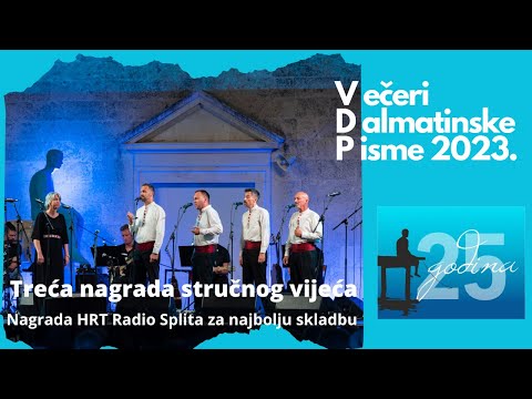 Klapa POKLISARI - Pozdravi je more moje sinje [VDP 2023. - izvedba uživo]