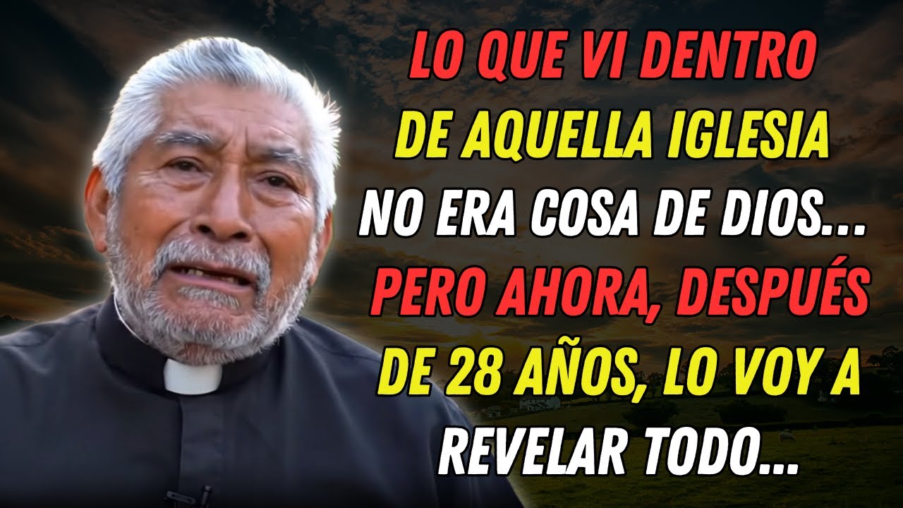 Relato de Superación 🚨 OCULTÉ EL SECRETO DE LA IGLESIA DURANTE 28 AÑOS HOY LO VOY A REVELAR TODO