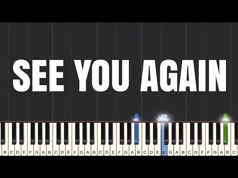 Wiz Khalifa - See You Again ft. Charlie Puth Piano Tutorial | Medium