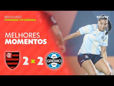 Gols e melhores lances de Flamengo x Grêmio