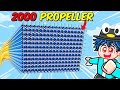 Building Plane Using 2000 Propeller In Build A Plane Roblox