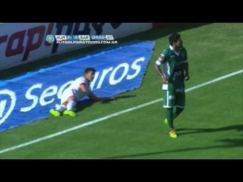 Gol de Caruso.Huracán 2 Sarmiento 1.Fecha 39.Torneo Primera B Nacional.Fútbol Para Todos