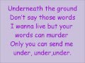 Alex Hepburn- Under Lyrics 