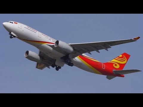 *RARE* Hainan Airlines Airbus A330-243 B-5979 Taxi & Takeoff at Zurich Airport (ZRH-LSZH)