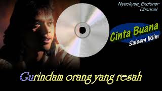 Download lagu Karaoke/ No Vocal - CINTA BUANA ( Saleem Iklim), Original Music- mp3