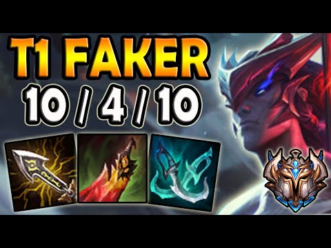 T1 Faker YONE MID vs AKALI - Patch 10.16 Ranked Korea ✔️