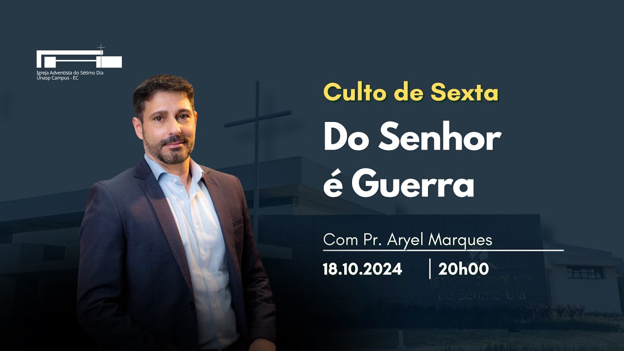 Do Senhor é Guerra  | Pr. Aryel Marques