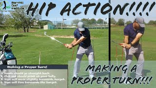 Hip Action! - Making a Proper Turn