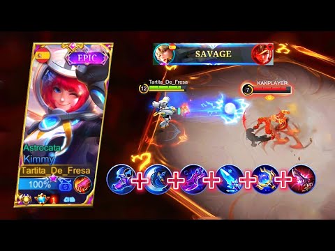 KIMMY CRITICAL BUILD 2022!!🔥| TOP GLOBAL KIMMY GAMEPLAY - MLBB