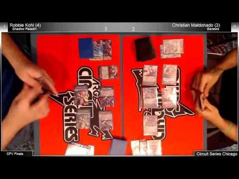 ARG Chicago 2014 CFV Finals - Robbie Kohl (Shadow Paladin) VS Christian Maldonado (Genesis)