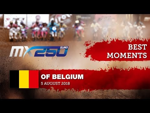 EMX250 Race 2 Best Moments - Round of Belgium 2018 #motocross