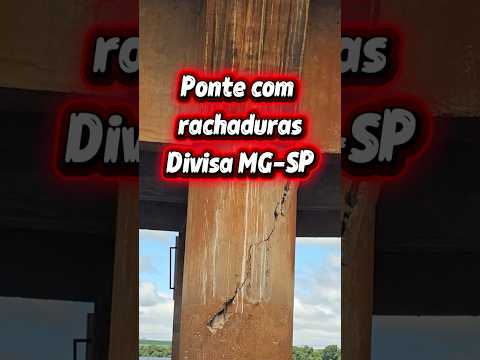 Ponte interditada - Divisa MG SP