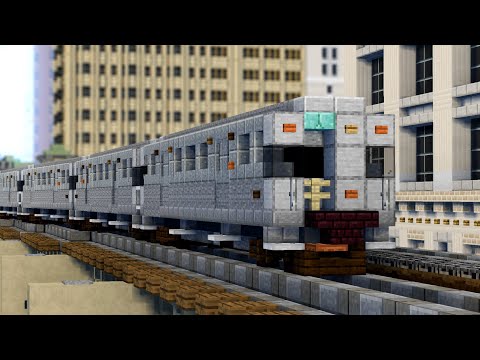CraftyFoxe - Minecraft Chicago Loop Train Animation