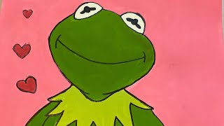 How To Paint Kermit The Frog