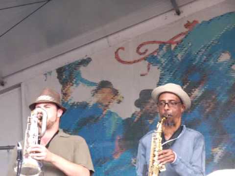 Tommy Bones with Kirk Joseph & the Backyard Groove Jazzfesr 09