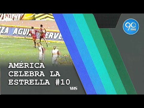 América celebra la estrella #10