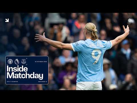Behind the Scenes as Haaland gets a BRACE! | Man City 2-0 Everton | Inside Matchday