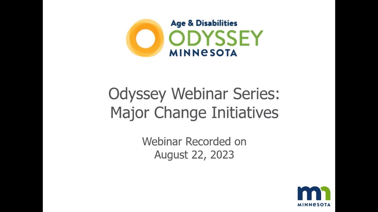 Odyssey 2023 | Major Change Initiatives