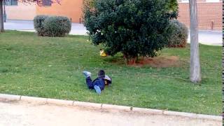 Fútbol en el parque