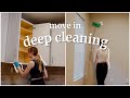New House DEEP CLEANING Part I Moving Cleaning Motivation