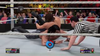 WWE 2k17 - AJ Styles vs. Seth Rollins | Rivalry Highlights