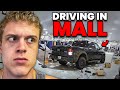 Man Drives Through Mall Running From Cops