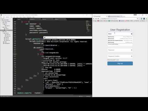 Full Stack Course Project 1 Passport App Password Encryption Part 4