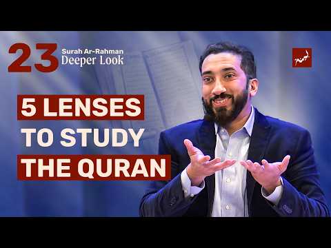 Tadabbur of the Quran: How to Truly Sit with Allah’s Words — Nouman Ali Khan