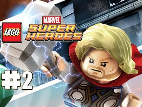 LEGO Marvel Superheroes - 100% Guide - Level 2 - Times Square Off (HD Gameplay Walkthrough)
